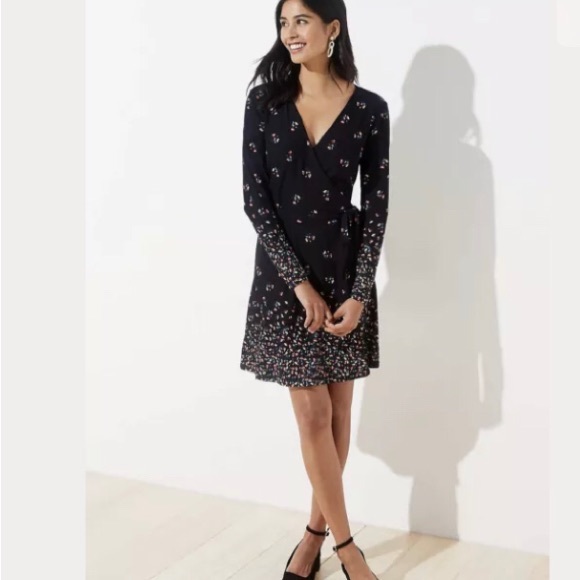 Brand New Loft Wrap Dress - Picture 2 of 6